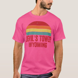 T-shirt Monument national de la tour Devils Wyoming