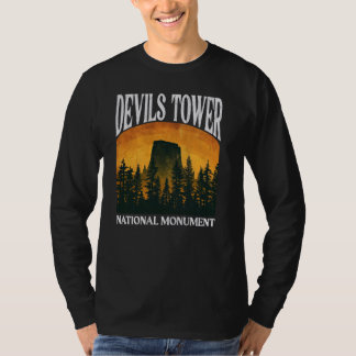 T-shirt Monument national de la tour Devils Wyoming