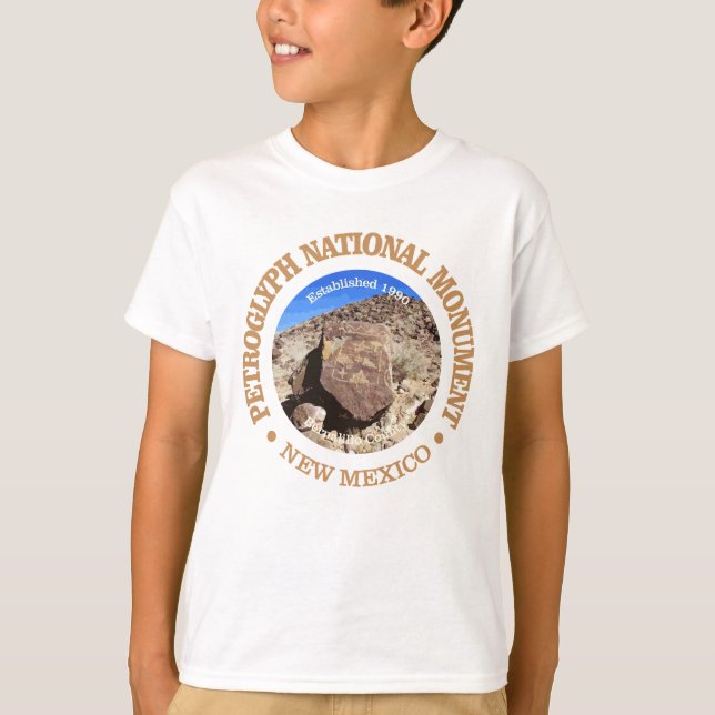 T-shirt Monument national de Petroglyph (Devant)