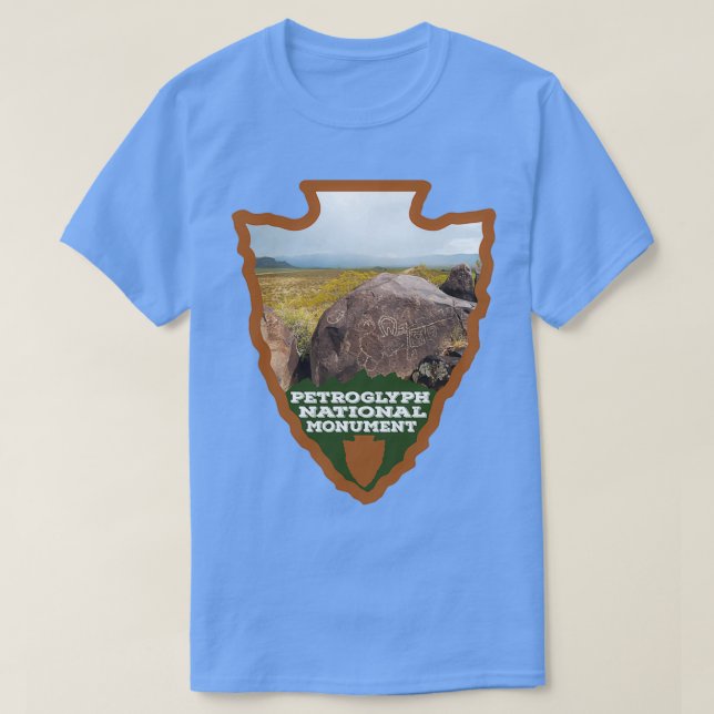 T-shirt Monument national de Petroglyph (Design devant)