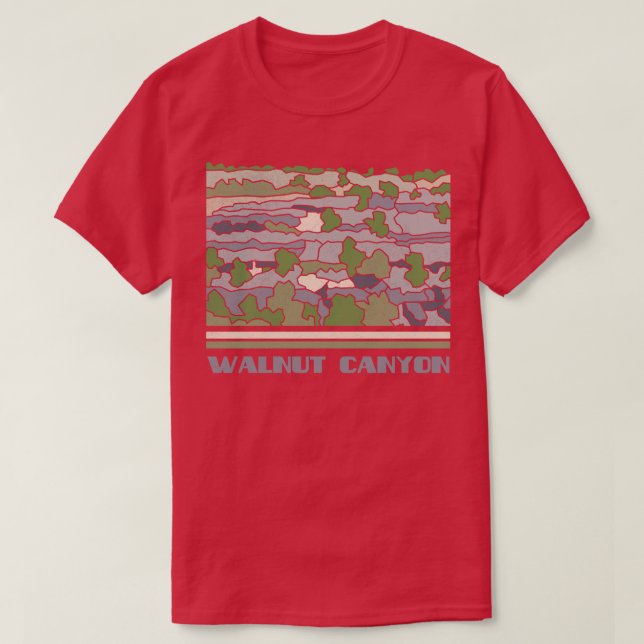 T-shirt Monument national du Canyon de Noix Nature Lover V (Design devant)
