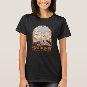 T-shirt Monument national du Mont Rushmore Dakota du Sud