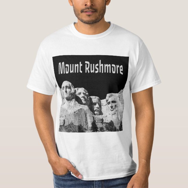 T-shirt Monument national du Mont Rushmore Dakota du Sud (Devant)
