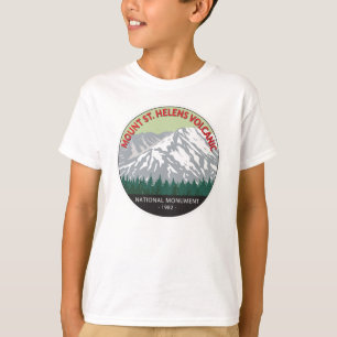 T-shirt Monument national du volcan Sainte-Hélène Vintag