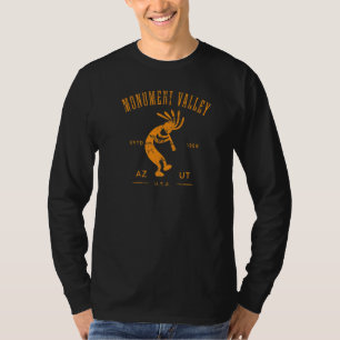 T-shirt Monument Valley Arizona Utah Dancing Kokopelli Dis