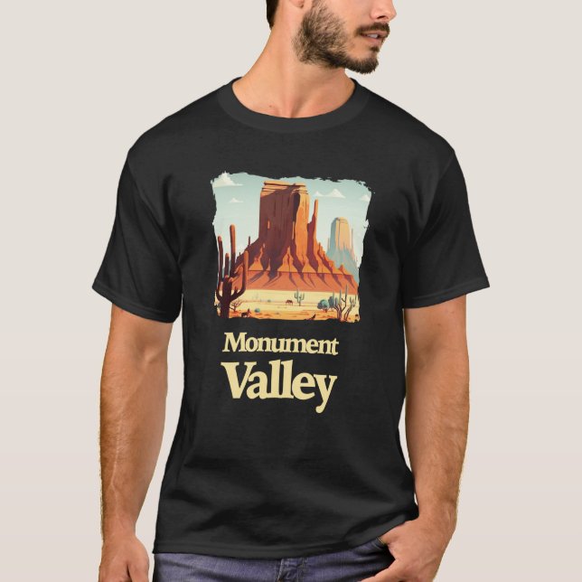 T-shirt Monument Valley Utah  1 (Devant)