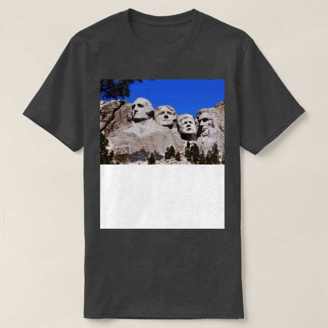 T-shirt Monumental sur Rushmore (Design devant)