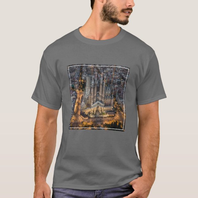 T-shirt Monuments | La Sagrada (Devant)