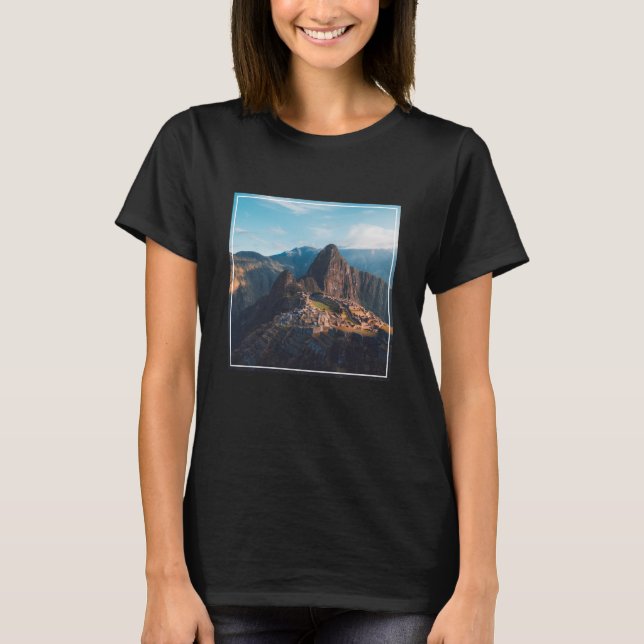 T-shirt Monuments | Machu Picchu, Peru (Devant)