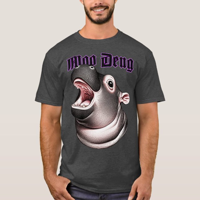 T-shirt Moo Deng 1 (Devant)