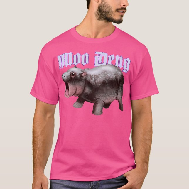 T-shirt Moo Deng Mignon (Devant)