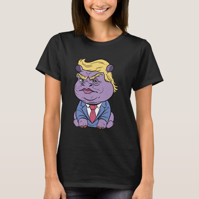 T-shirt Moo Deng Pour Les Chemises Trump, Donald Trump 202 (Devant)