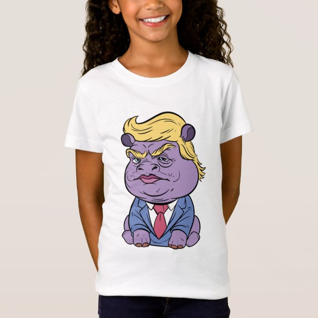 T-Shirt Moo Deng Pour Les Chemises Trump, Donald Trump 202 (Devant)