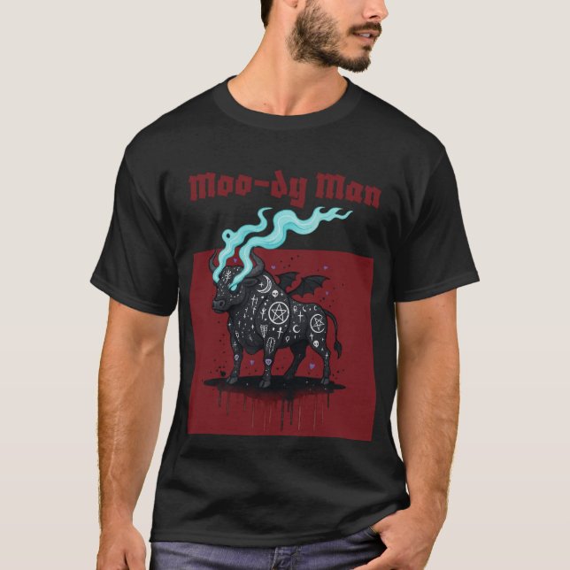 T-shirt Moo-dy Man (Devant)