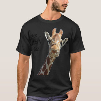 T-shirt moo girafe chèvre drôle|Cadeau pour amoureux de ch