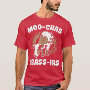 T-shirt Moo Grass Ranch Agriculteur Agriculture Animal Vac