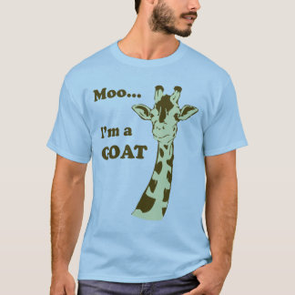 T-shirt MOO… je suis une CHÈVRE