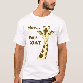 T-shirt MOO… je suis une CHÈVRE