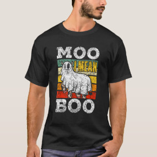 T-shirt Moo Je Veux Dire Boom Fantôme Vache Halloween
