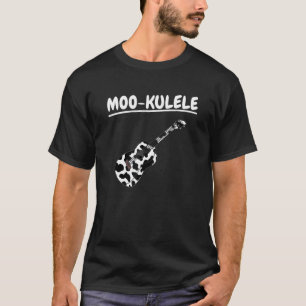 T-shirt Moo Kulele Ukulele Guitare Guitariste Chef Hommes