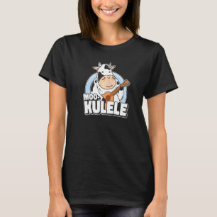 T-shirt Moo Kulele Ukulélé Vache