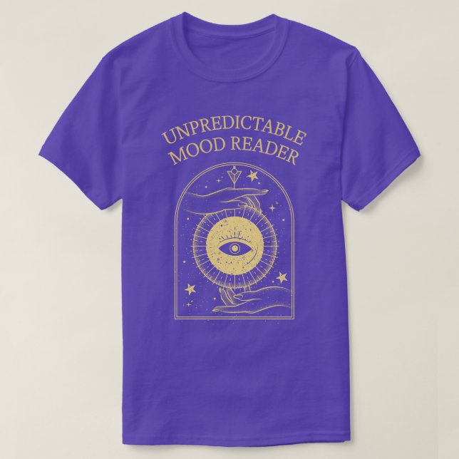 T-shirt Mood reader réservation pour les amateurs de livre (Design devant)