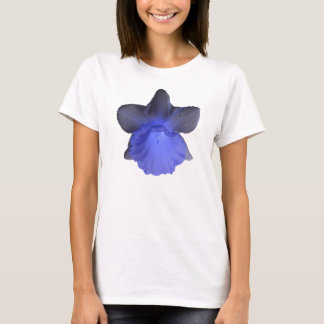 T-shirt Moody Blue Driding Daffodil Dames T Chemise