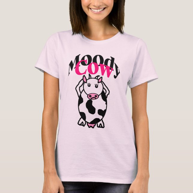 T-shirt Moody Cow (Devant)