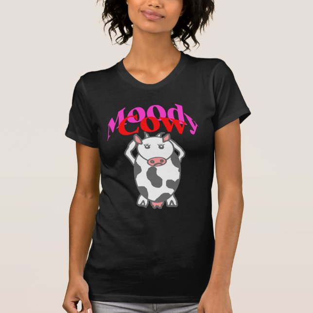T-shirt Moody Cow (Devant)