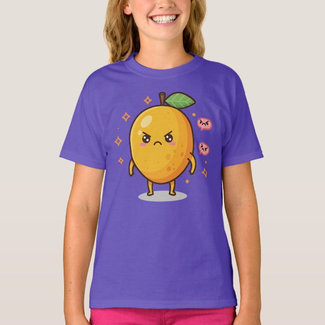 T-shirt Moody Mango Girls (Devant)