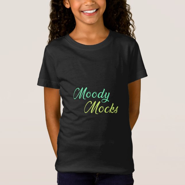 T-Shirt Moody Mocks - Sarcasme et attitude dans le style (Devant)