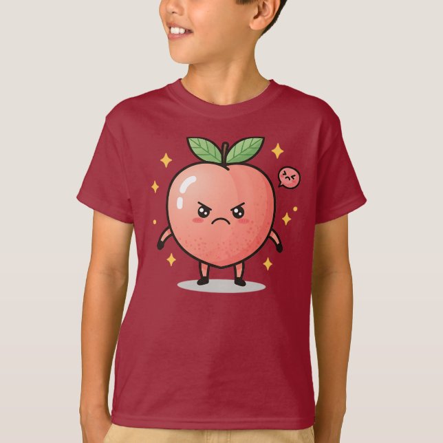 T-shirt Moody Peach Kids (Devant)