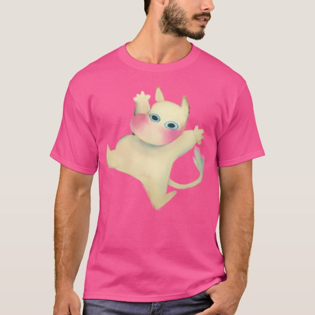T-shirt Moom peint (Devant)
