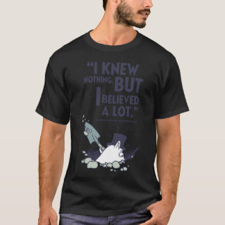T-shirt Moomin si fatigué Finn Famille Moomintroll Moominm