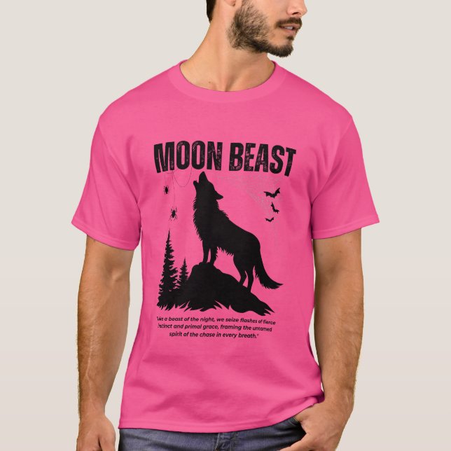 T-Shirt Moon Beast (Devant)