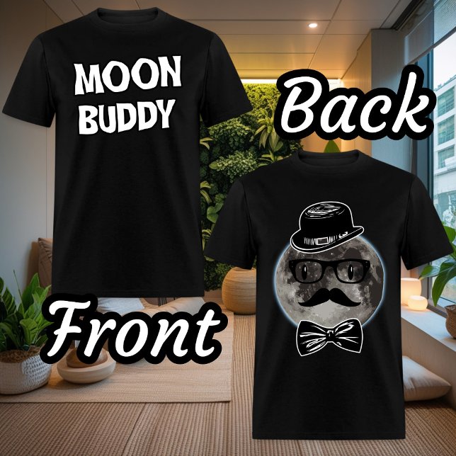T-shirt Moon Buddy (Créateur téléchargé)