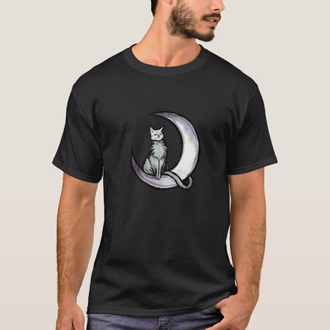 T-shirt Moon Cat moonchild kitty 3 (Devant)