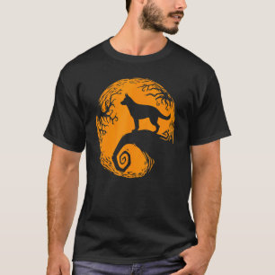 T-shirt Moon de récolte berger allemand