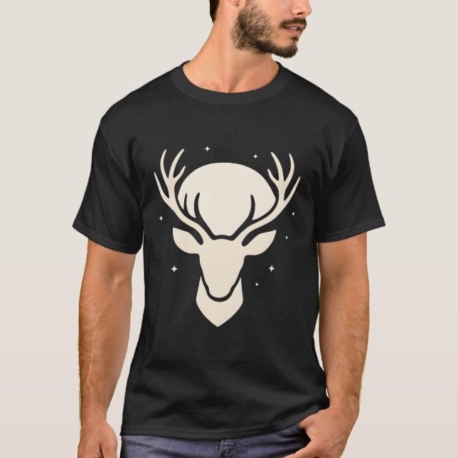 T-shirt Moon Deer (Devant)
