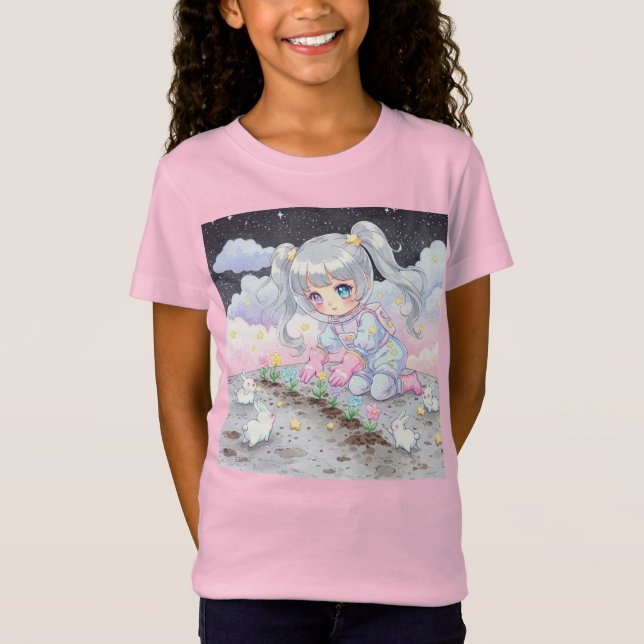 T-Shirt Moon Gardener, par Natasha Us (Devant)