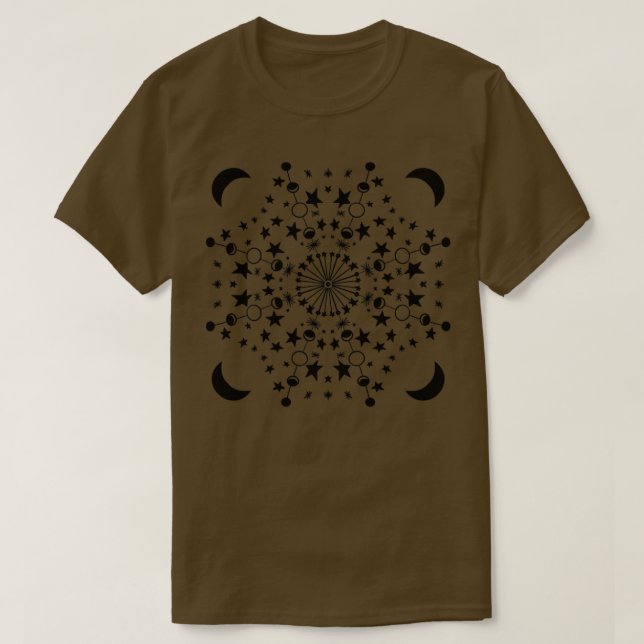 T-shirt Moon Mandala (Design devant)