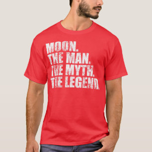 T-shirt Moon Moon Nom de famille Lune Nom de famille Lune 
