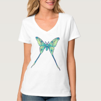 T-shirt Moon Moth Magic - Papillon Lover Art
