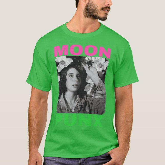 T-shirt MOON PUNX vintage (Devant)