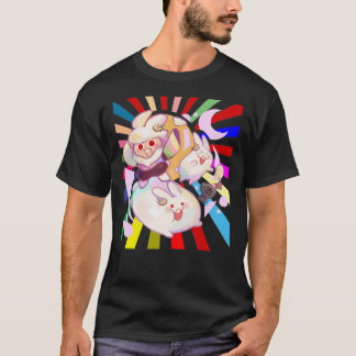 T-shirt moon rabbit cookie run kingdom almond For strawber