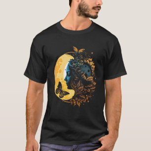 T-shirt Moon Soleil Céleste Monarque Papillon 3