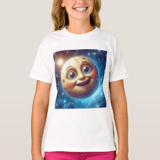 T-shirt Moonage sourit
