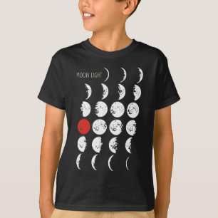 T-shirt MOONLIGHT blanc & rouge + vos idées