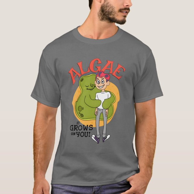 T-shirt Moonshot Film Cole Sprouse Algae It Grows on You b (Devant)