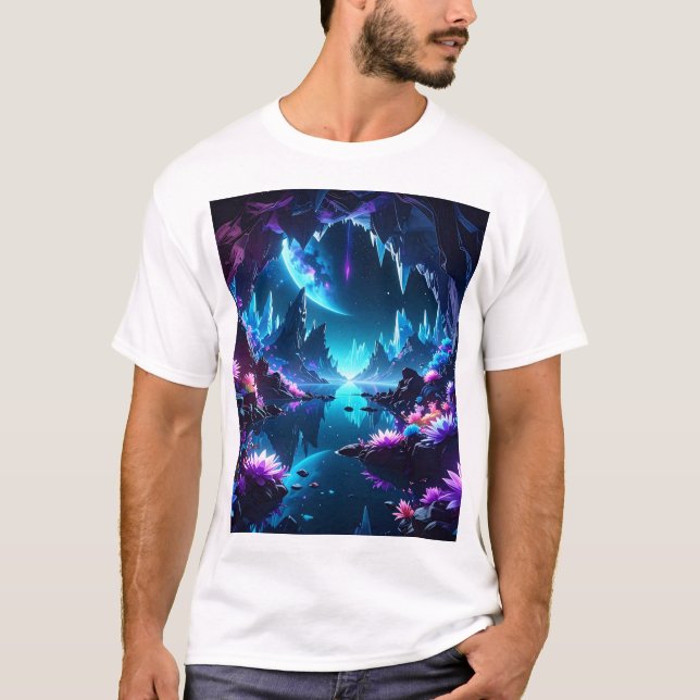 T-shirt Moonveil : Passerelle vers les Étoiles (Devant)